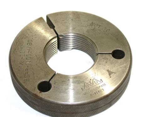 GREENFIELD NO GO THREAD RING GAGE 1 1/4&#034;-11-BSPP-MOD-MED