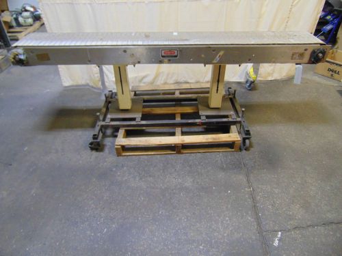8&#039; Long Arrowhead Plastic Link Table Top Chain Conveyor