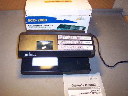 Royal Sovereign RCD-2000 Four-Way Counterfeit Detector,
