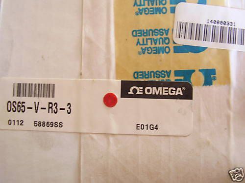 NEW OMEGA OS65-V-R3-3 INFRARED PYROMETER 0 TO 250 F