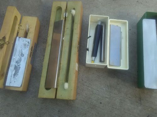 Two Vintage C.L. Sturkey Microtome permanent blade and one lipshaw y one blade