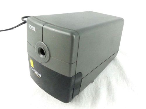 Royal Power Point Electric Auto-Stop Pencil Sharpener - Gray - Works Great!