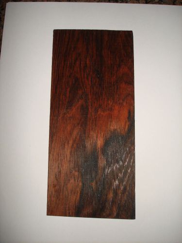 ONE  RARE BRAZILIAN  ROSEWOOD VENEER =CITES PRE BAN OVER 60 YEARS OLD 1/42 NOS