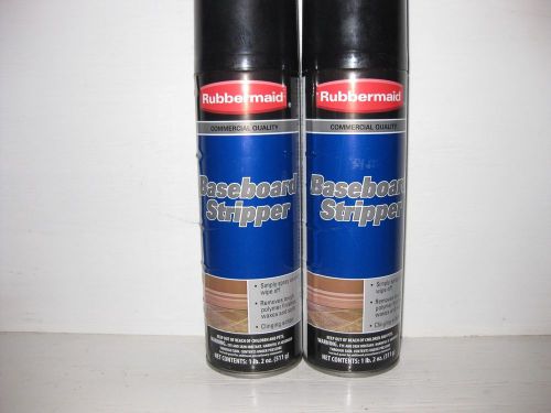 2 Cans Rubbermaid Baseboard Stripper - 18 oz. Cans     Two Per Order