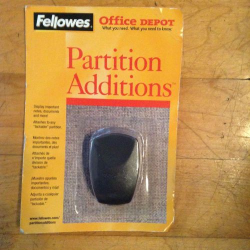 Fellowes Partition Additions Clip , Organize Cubicle Office Depot