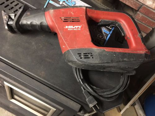 Hilti wsr 900-pe reciprocating saw with orbital cutting action for sale