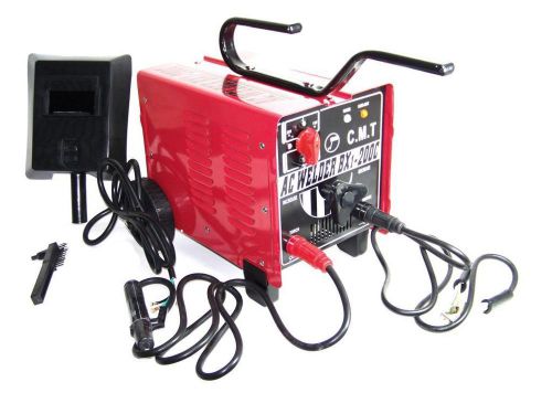 200 amp electric arc welder machine stick rod welding 110 and  220 volt ac tools for sale