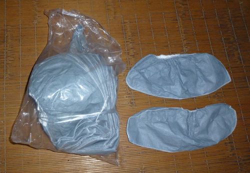 25 Pairs of 3XL Disposable Tyvek Non-skid Elastic Shoe Covers