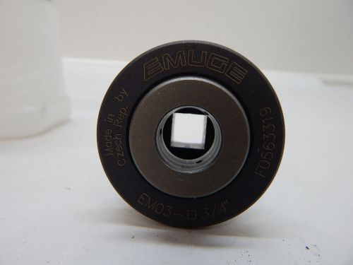 Emuge F0563319 Tapping Adapter Tap Size 3/4&#034; Quick Change