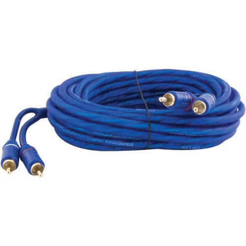 Db link sr17 soft-touch triple shielded blue strandworx rca cable - 17ft for sale