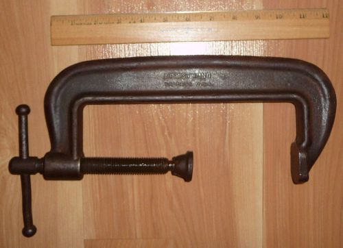 Heavy duty armstrong  8 inch  no. 4 c-clamp made in usa for sale