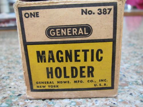 General #387 Magnetic holder for dial test indicators w orig box