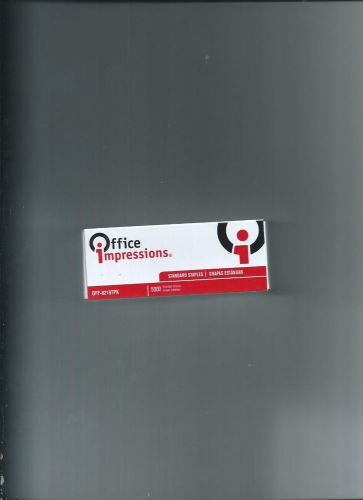 Office Impressions Standard Staples 5000 Ct. Box