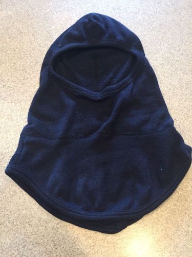 Firefighter nomex hood by life liners black/navy blue one size fits all turnout for sale
