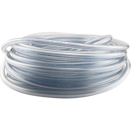 20&#039; clear beer / air line 5/16&#034; i.d. vinyl hose beer gas co2 for sale