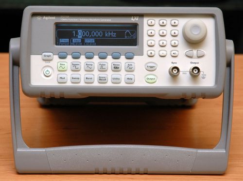 AGILENT 33210A/002 Function/Arbitrary Waveform Generator, 10 MHz, 1-Channel