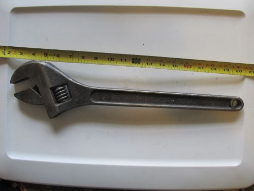 Aircraft tools Utica 18&#034; adjustable wrench
