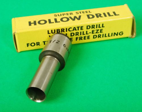 Lasco Spinnet Hollow Paper Drill 1/2&#034; x  1&#034; NEW made in Germany