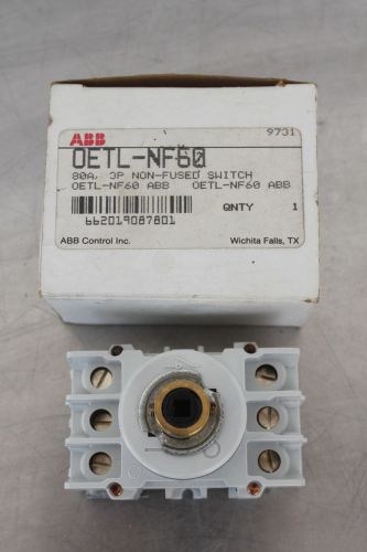 ABB OETL-NF60 DISCONNECT SWITCH 80AMP 3POLE 600V