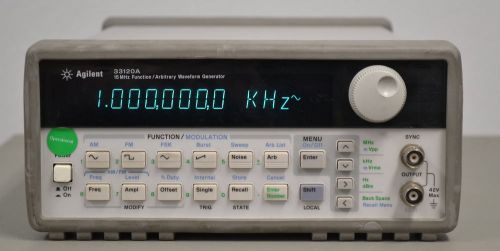 Hp agilent 33120a function/arbitrary waveform generator 15mhz opt 001 guaranteed for sale