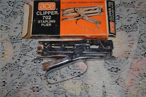 Ace Clipper 702 Stapling Plier , Still Works