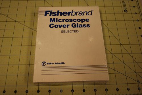 FisherBrand 11 X 22 Microscope Cover Glass Qty: 1002 Sealed New