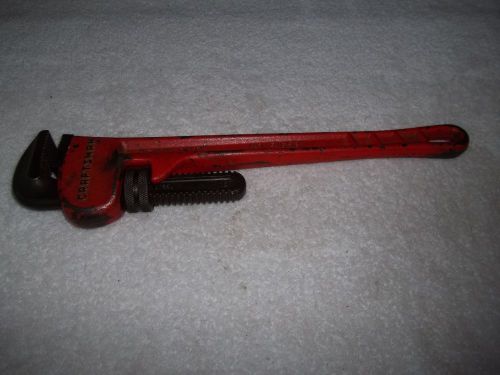 Craftsman 18&#034; Pipe Wrench No. 51653 Heavy Duty Made in USA