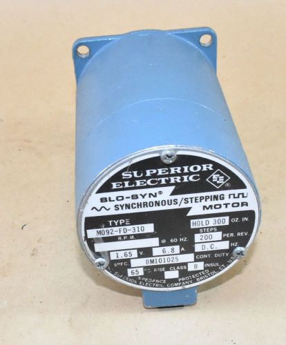 Superior Electric SLO-SYN Synchronous Stepping Motor M092-FD-310