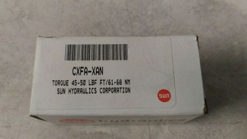 Sun Hydraulics corporation CXFA-XAN.    Brand new