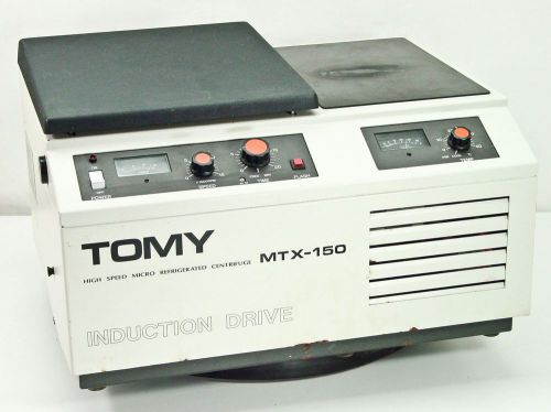 Tomy Seiko 15,000 RPM High Speed Micro Refrigerated Centrifuge MTX-150