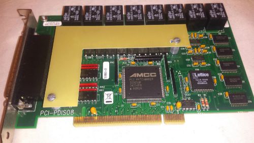 MCC PCI-PDIS08,,8 Channel High Voltage &amp; Current Digital I/O Board  193806A-01