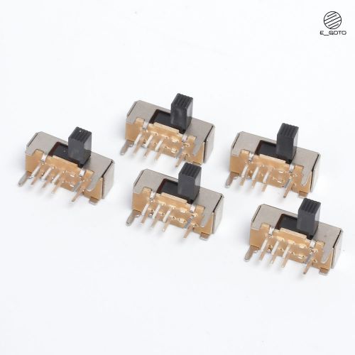 10pcs SK23D06 Slide Switch 2P3T 8Pin 6mm Handle for DIY Electronic Accessories