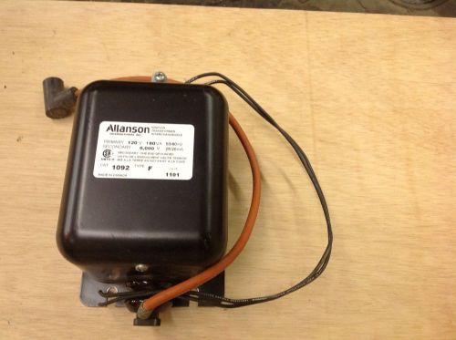 Allanson ignition transformer primary 120 secondary 6000 catalog number 1092 for sale