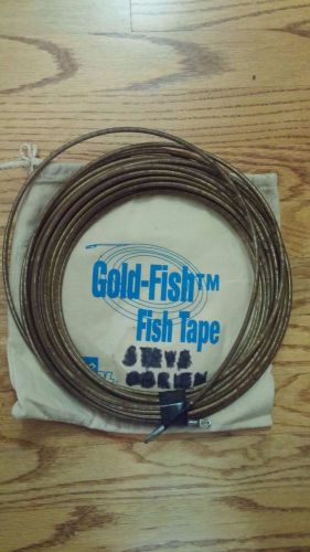 Ideal 31-141 Gold  Fish Tape Electricians Wire Pulling