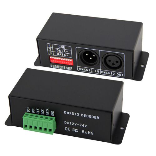 Ltech LT 8020 DMX 512 to SPI Converter , 96 DMX CH , 74HC595, MB5026, DM134 etc