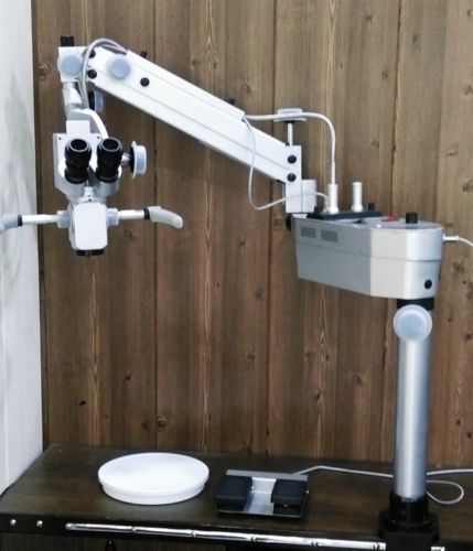 FIVE Step Dental Surgical Microscope table clamp Portable zeiss type indian make