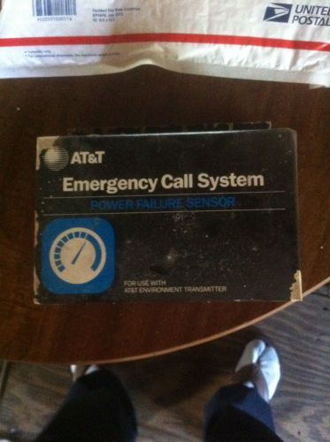AT&amp;T EMERGENCY CALL SYSTEM - Power Failure SENSOR-NEW