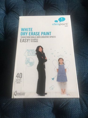 idea paint White Dry Erase Paint 40 Sq Feet