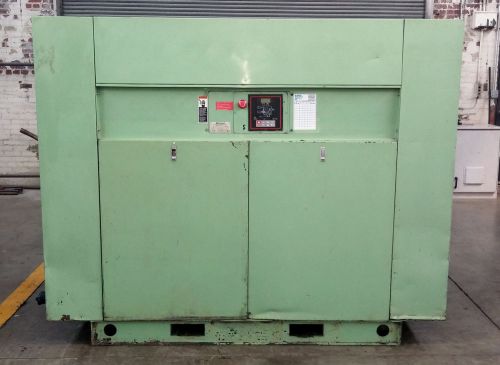Sullair 100 hp screw air compressor ls-20 500cfm @ 110psi  hrs 47453 for sale