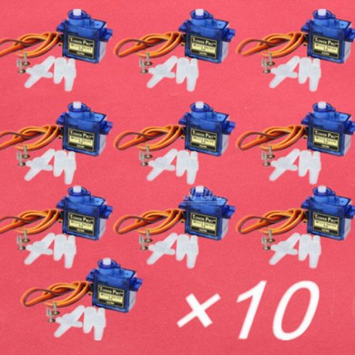 10pcs sg90 9g towerpro micro servo motor  rc robot/helicopter/airplane controls for sale