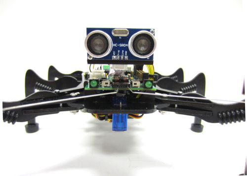 Cricket arduino 6 legged walking robot - fully assembed w/ programming cable for sale