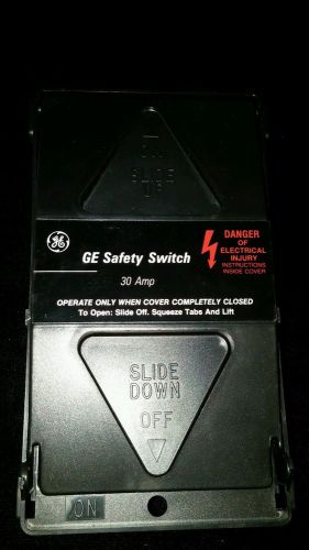 GE Safety Switch TPF130 1 Pole, 120 VAC. 30 Amp. New In Box!