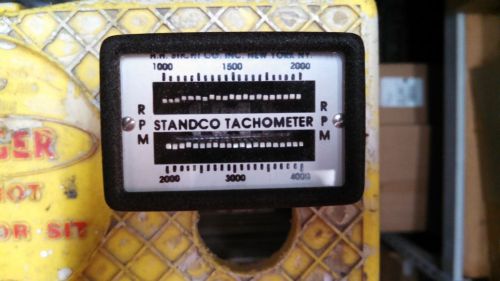 Vibrating reed tachometer; #9275; range rpm 1000-2000; 2000-4000 for sale