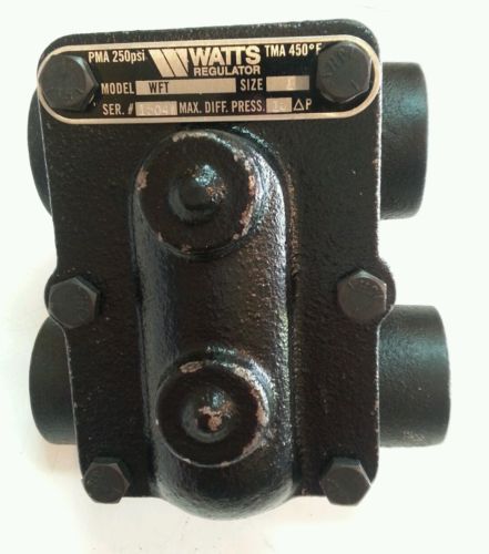 WATTS WFT-15 - 1&#034; CAST IRON FLOAT &amp; T HERMOSTATIC TRAP - NEW - FREE SHIPPING