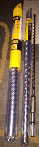 DeWALT SPLINE Rotary Hammer Drill Bit 3-pack (1&#034;, 3/4&#034;, 1/2&#034;) - Made in Germany