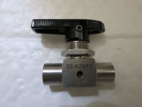 Whitey ss-42vf2 vented ball valve, 0.5 cv, 1/8 in. for sale