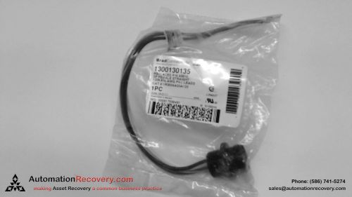 BRAD CONNECTIVITY 1300130135 3 POLE FEMALE RECEPTACLE 12IN, NEW