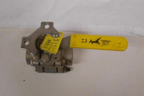 Apollo steel ball valve 3/4&#034; 1500 lbs socket weld cf8m body 86a-204-01 new n for sale