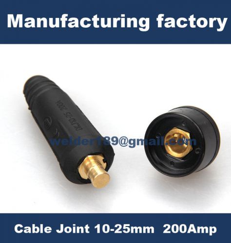 160A Welding Cable Connector Welding Panel Socket Welding Male Female Connectors