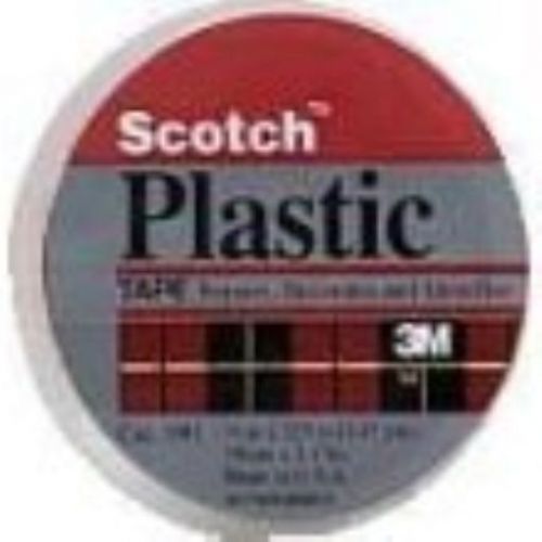 3m Colored Plastic Tape 3/4 &#034; X 125 &#034; Clear